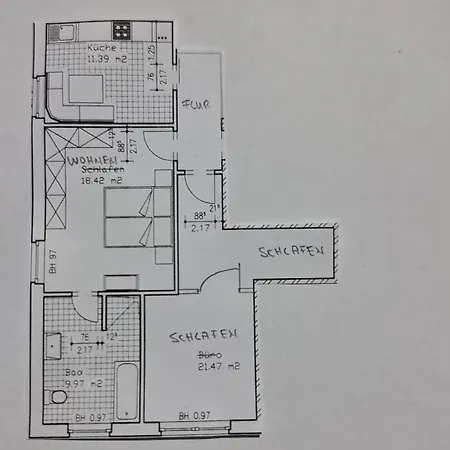 Haus 5 Elemente- Feuer Mit Terrasse, Bio-kamin Und 2 Schlafzimmer *